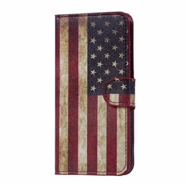 Plånboksfodral Huawei Y6 II Compact - Flagga USA