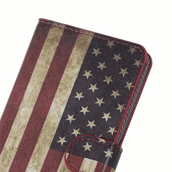 Plånboksfodral Huawei Y6 II Compact - Flagga USA
