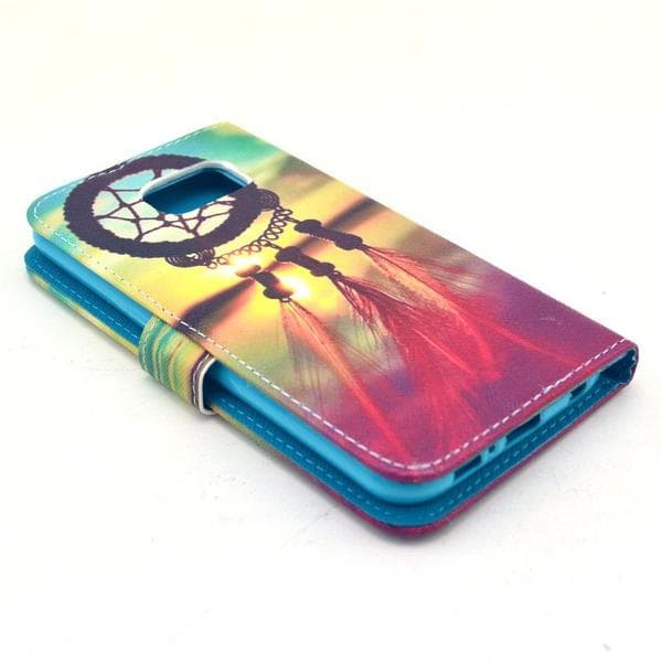 Plånboksfodral Samsung Galaxy S6 – Drömfångare / Dreamcatcher