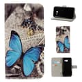 Miniatyrbillede 1 af 7: Plånboksfodral Samsung Galaxy A5 (2017) – Blå Fjäril