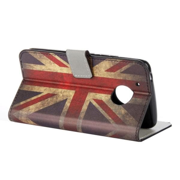 Plånboksfodral Moto G5 Plus - Flagga UK