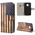 Miniatyrbild 1 av 7: Plånboksfodral Moto G5 Plus - Flagga USA