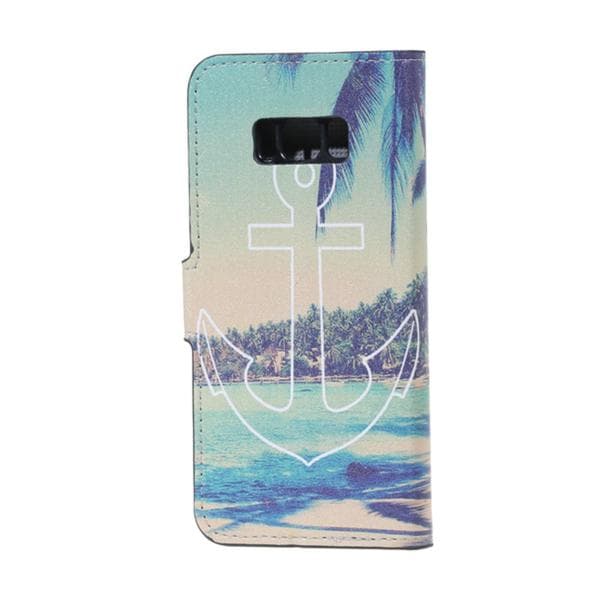 Plånboksfodral Samsung Galaxy S8 Plus - Ankare