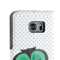 Miniatyrbillede 6 af 6: Plånboksfodral Samsung Galaxy S7 – Prickigt med Uggla