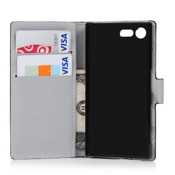 Plånboksfodral Sony Xperia X Compact - Flagga USA