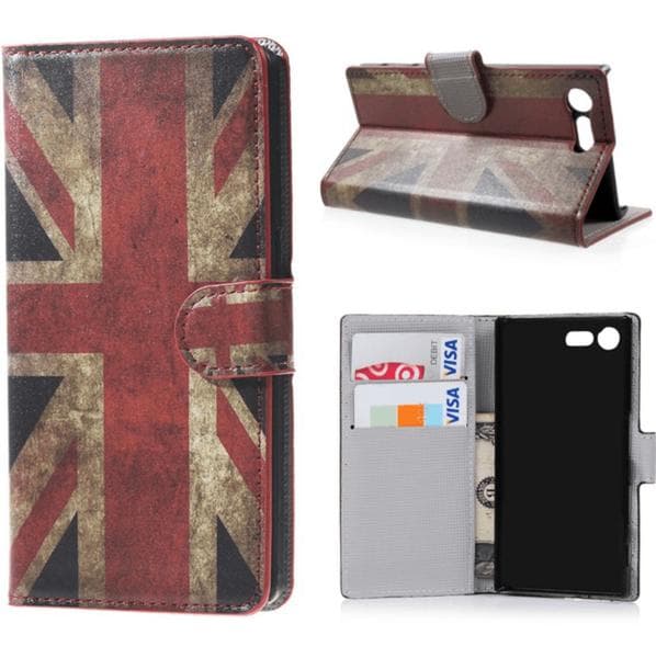 Plånboksfodral Sony Xperia X Compact - Flagga UK