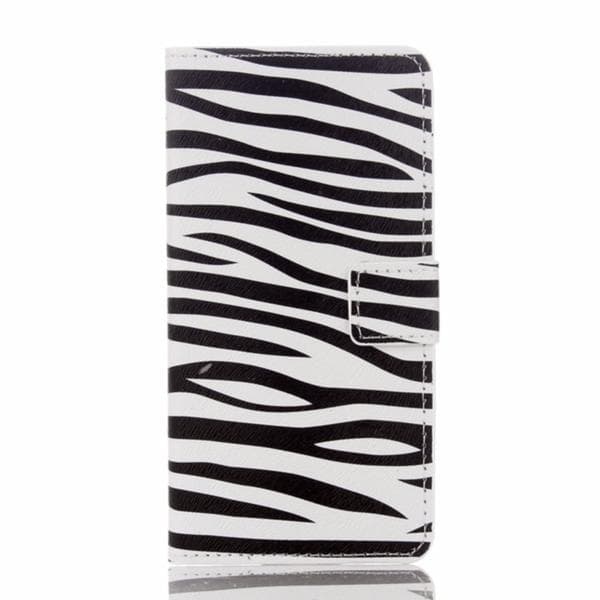 Plånboksfodral Sony Xperia XZ och XZs - Zebra