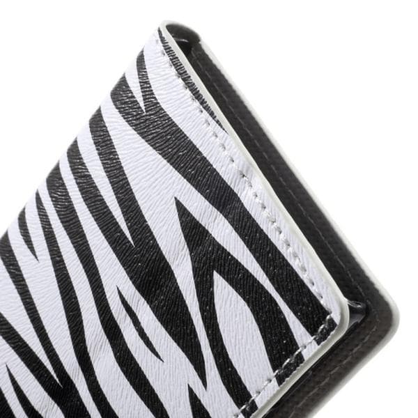 Plånboksfodral Sony Xperia XZ och XZs - Zebra