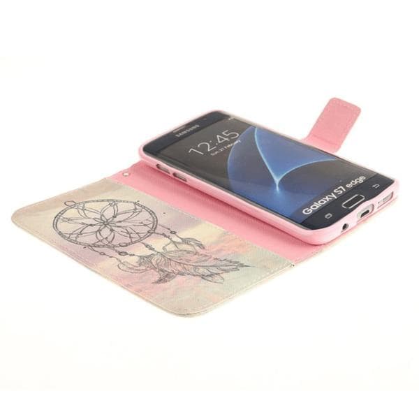 Plånboksfodral Samsung Galaxy S7 Edge – Drömfångare/Dreamcatcher