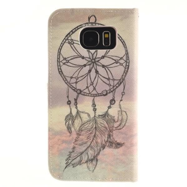Plånboksfodral Samsung Galaxy S7 Edge – Drömfångare/Dreamcatcher