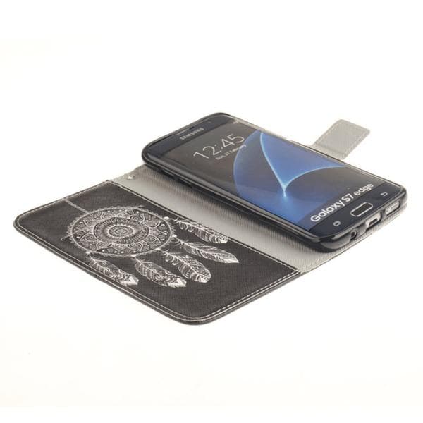Plånboksfodral Samsung Galaxy S7 Edge – Drömfångare/Dreamcatcher