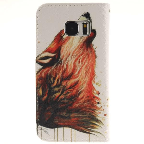 Plånboksfodral Samsung Galaxy S7 - Varg