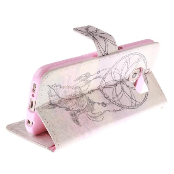 Plånboksfodral Samsung Galaxy S6 – Drömfångare / Dreamcatcher