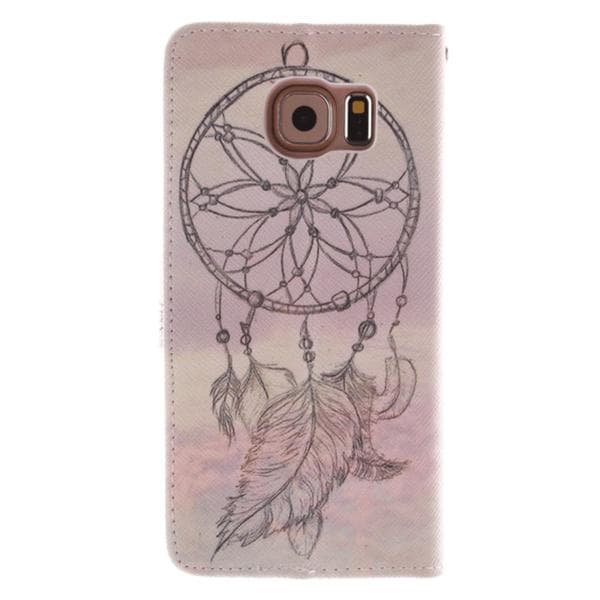 Plånboksfodral Samsung Galaxy S6 – Drömfångare / Dreamcatcher