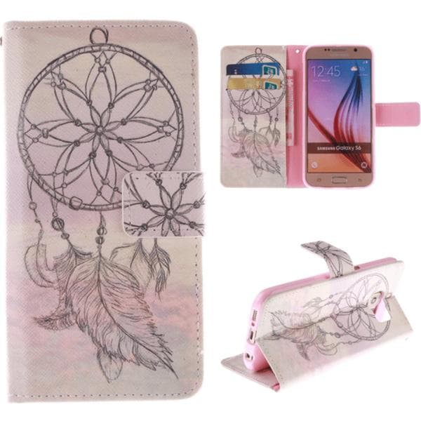Plånboksfodral Samsung Galaxy S6 – Drömfångare / Dreamcatcher