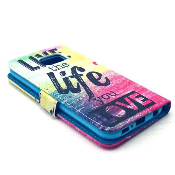 Plånboksfodral Samsung Galaxy S6 – Live The Life You Love