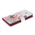 Pikkukuva 3 / 6: Plånboksfodral Sony Xperia Z3+ / Vit med Fjärilar