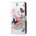 Pikkukuva 2 / 6: Plånboksfodral Sony Xperia Z3+ / Vit med Fjärilar