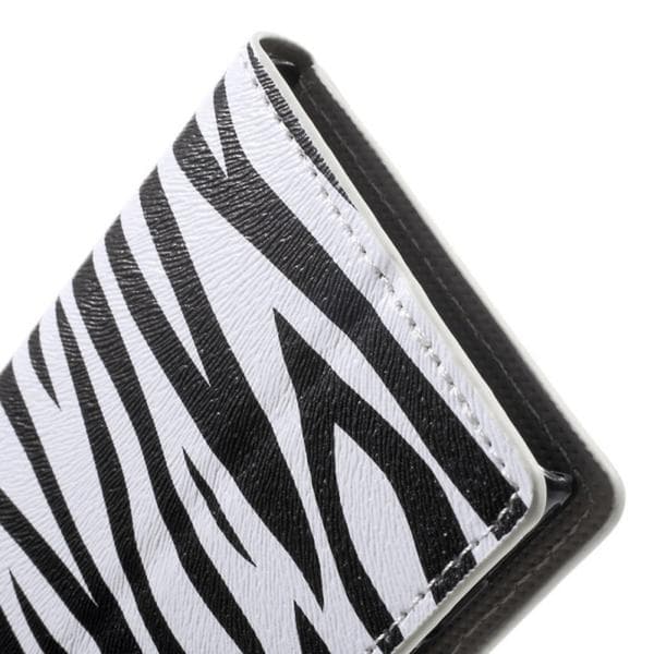 Plånboksfodral Sony Xperia X - Zebra