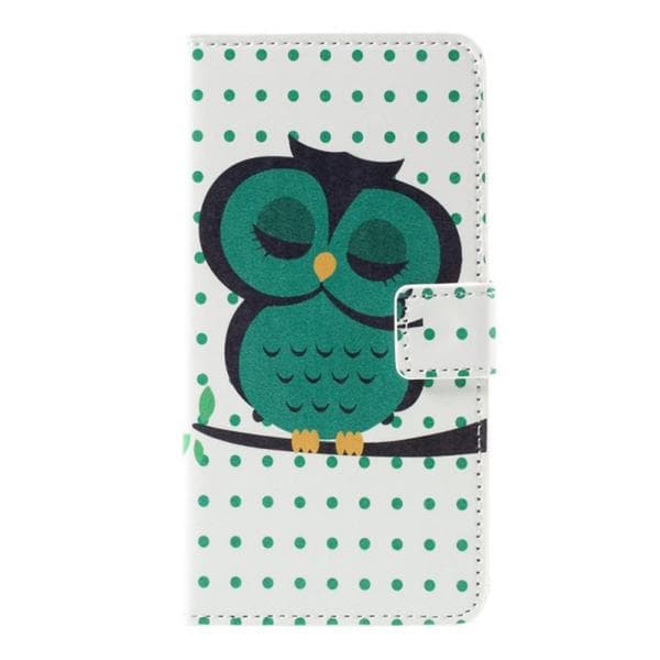 Plånboksfodral LG G5 – Prickigt med Uggla