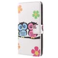 Pikkukuva 3 / 9: Plånboksfodral LG G5 – Ugglor & Blommor