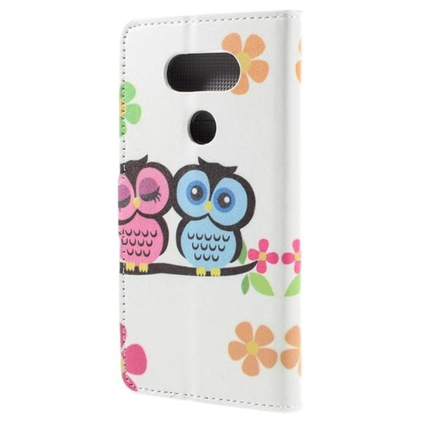 Plånboksfodral LG G5 – Ugglor & Blommor
