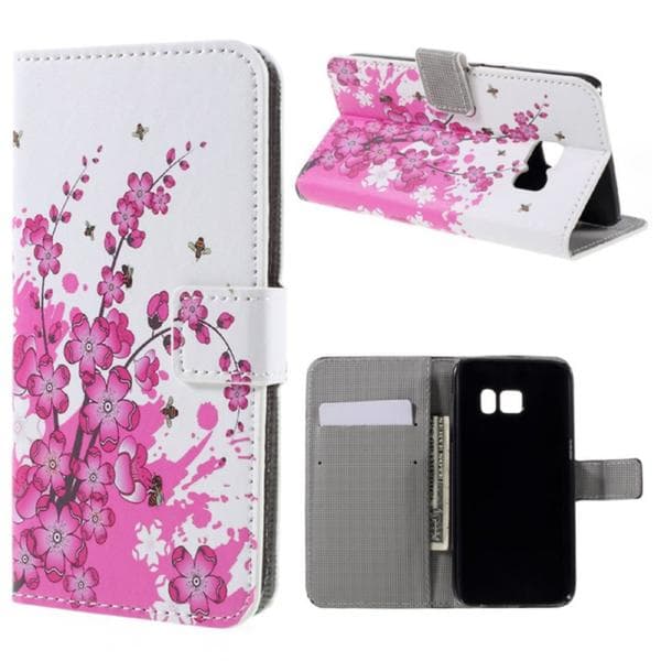 Plånboksfodral Samsung Galaxy S7 - Körsbärsblommor