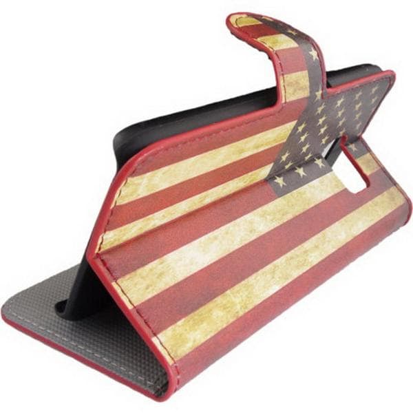 Plånboksfodral Samsung Galaxy S6 - Flagga USA