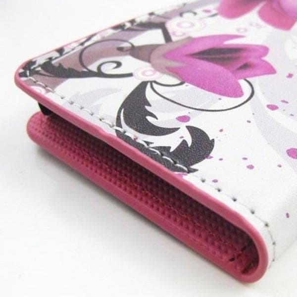 Plånboksfodral Samsung Galaxy S6 Edge – Lotus