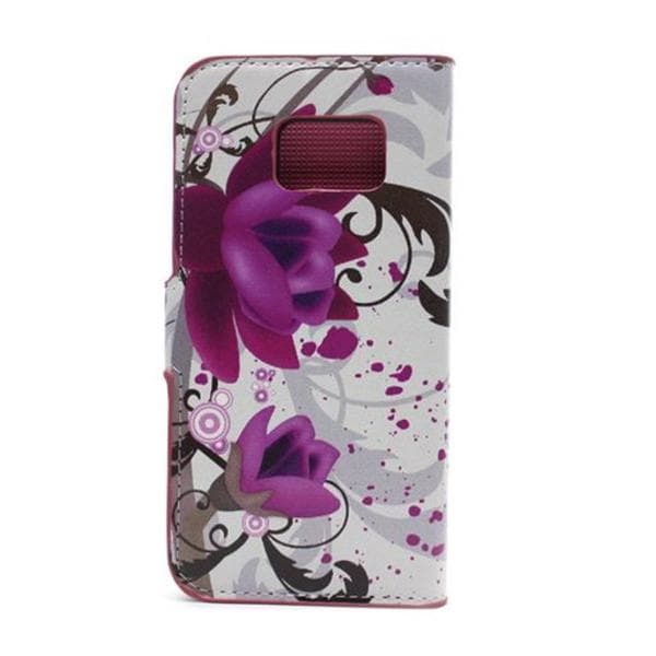Plånboksfodral Samsung Galaxy S6 Edge – Lotus