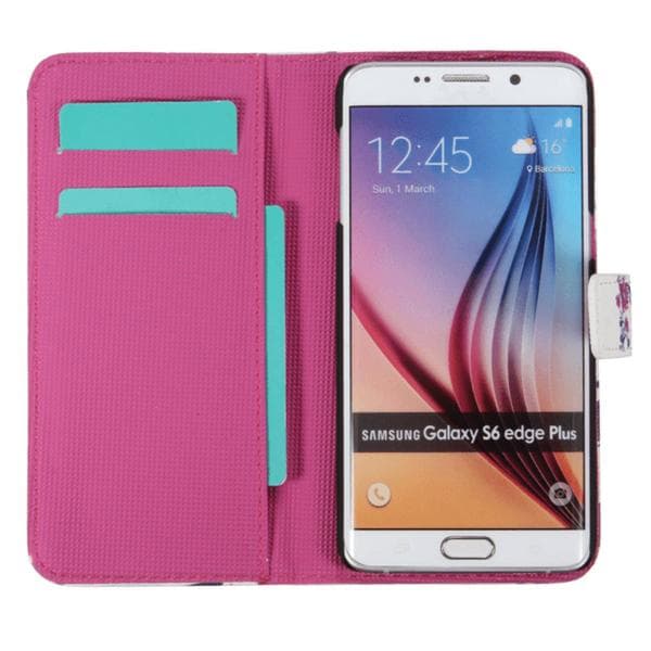 Plånboksfodral Samsung Galaxy S6 Edge Plus - Aztek