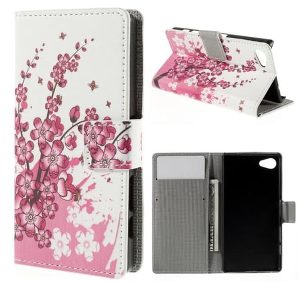 Plånboksfodral Sony Xperia Z5 Compact - Körsbärsblommor
