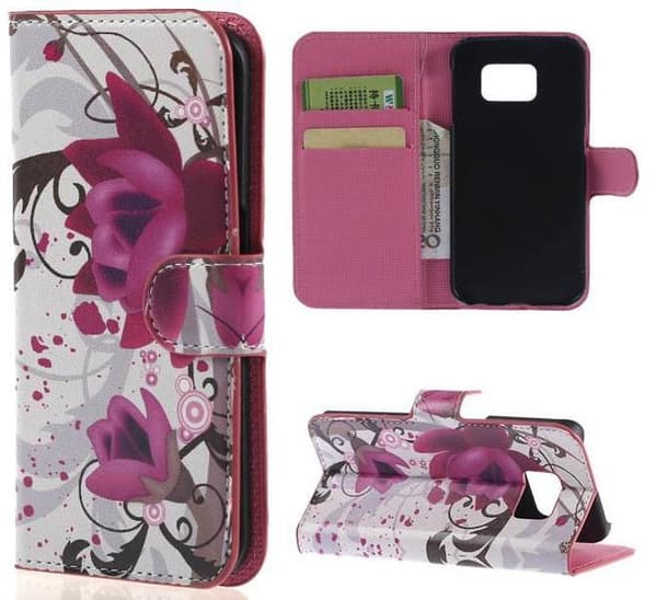 Plånboksfodral Samsung Galaxy S6 – Lotus