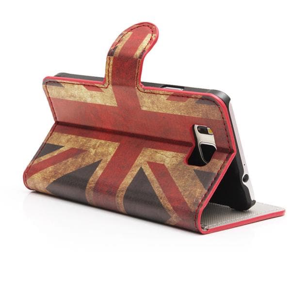 Plånboksfodral Samsung Galaxy S6 Edge - Flagga UK