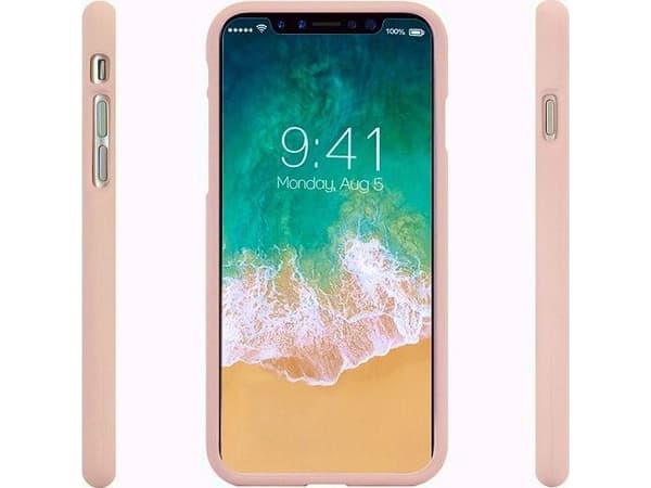 Mercury Mercury Soft iPhone 12 Pro Max 6,7" rosa og sand