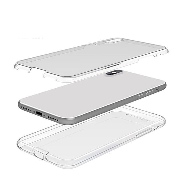 Skyddande Dubbelsidigt Silikonskal - iPhone 12