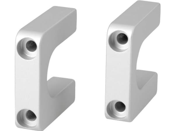 Schroff bärhandtag grå (L x B x H) 40 x 40 x 10 mm Multipac 20860-256 1 st (20860-256)