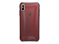 Miniatyrbilde 5 av 5: UAG Rugged Case for iPhone XS Max [6.5-inch screen] - Plyo Crimson - Baksidedeksel for mobiltelefon - karmosinrød - for Apple iPhone XS Max