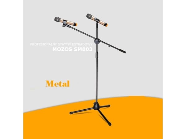 Mozos mikrofonstativ + 2 grep GRATIS (SM803)