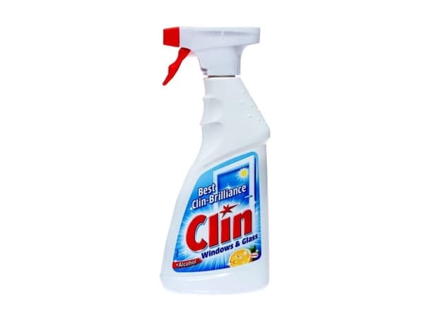 CLIN_Sitrusvæske for rengjøring av vinduer og glassflater 500ml