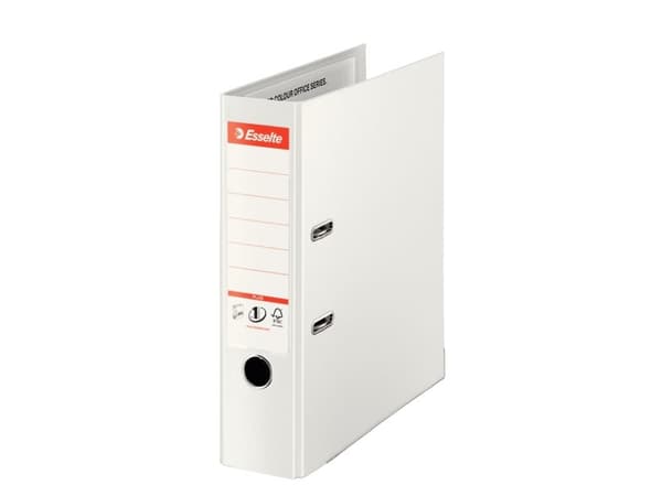 Esselte No. 1 Vivida Plus lever arch file A4 80mm white (10K013G)