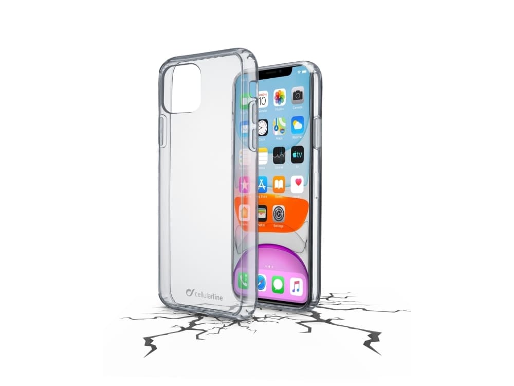 Cellularline CLEARDUOIPHXR2, Etui, Apple, iPhone 11, 15,5 cm (6.1"), Gjennomsiktig