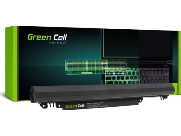 Grønt cellebatteri L15C3A03 L15L3A03 L15S3A02 for Lenovo IdeaPad 110-14IBR 110-15ACL 110-15AST 110-15IBR