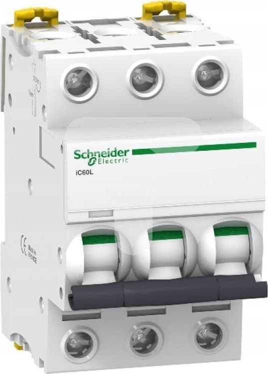 Schneider Electric effektbryter 3P C 50A 6kA AC K60N-C50-3 A9K02350