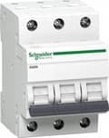 Miniatyrbilde 1 av 3: Schneider Electric effektbryter 3P C 50A 6kA AC K60N-C50-3 A9K02350