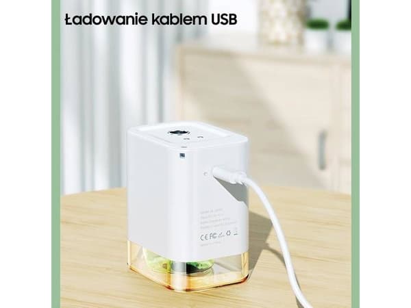 Usams soap dispenser USAMS Automatic Mini Sprayer white/white touchless dispenser ZB155XSJ02 (US-ZB155)