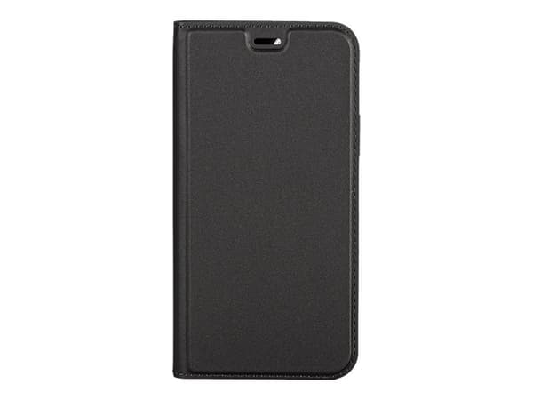 X-Shield - Lommebok for mobiltelefon - polyuretanlær - svart - for Apple iPhone 11 Pro