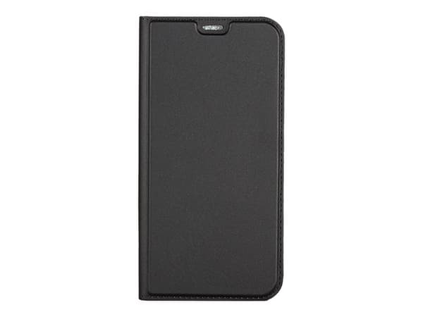 X-Shield - Lommebok for mobiltelefon - polyuretan, termoplast-polyuretan (TPU) - svart - for Apple iPhone XS Max