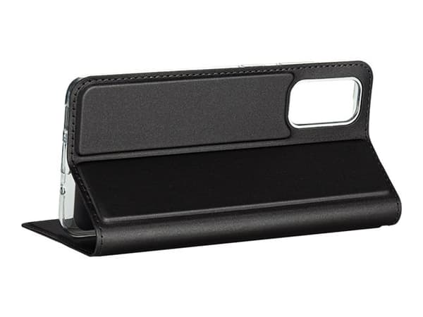 X-Shield - Lommebok for mobiltelefon - polyuretanlær - svart - for Samsung Galaxy S20, S20 5G