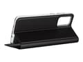 Miniatyrbilde 3 av 3: X-Shield - Lommebok for mobiltelefon - polyuretanlær - svart - for Samsung Galaxy S20+, S20+ 5G